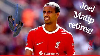 Joel Matip retires from professional football football liverpool matip retirement legend [upl. by Bissell]