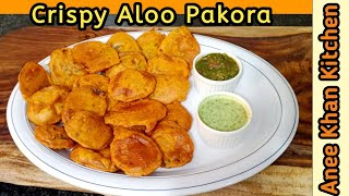 Crispy Aloo Pakora Recipe  Ramzan special Aloo ke Pakore  Aloo ke Pakode  Crispy pakoda recipe [upl. by Stroud616]