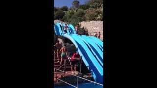 2013 Sicily Terrasini waterslide into the see 3 [upl. by Elohcan]