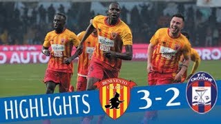 Benevento  Crotone 32  Highlights  Giornata 25  Serie A TIM 201718 [upl. by Suirradal]