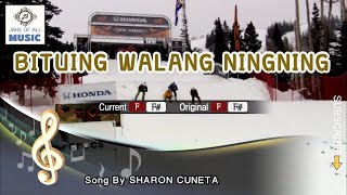 Bituing Walang Ningning  Sharon Cuneta  Karaoke Version  Sing Along with Lyrics [upl. by Aicella]