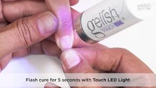 Gelish Soft Gel Step By Step Tutorial [upl. by Auburta]