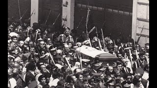 Velorio y Funeral de Ex Presidente Juan Velasco Alvarado 25 y 26 de diciembre de 1977 [upl. by Nadbus]