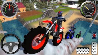 Offroad Outlaws Multiplayer Extreme Dirt Motocross Bike Mudding Race Motorcycle Android Gameplay [upl. by Pardo669]