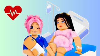 Delivering Babies in Roblox Maple Hospital [upl. by Eelrahc685]