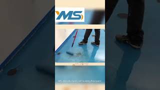 YMS Coatings Epoxy self leveling floor paint epoxyresin flooring floor epoxyideas [upl. by Farwell]