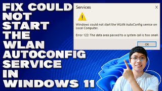 How To Fix Could Not Start the WLAN Autoconfig Service in Windows 1011 Solution [upl. by Yentruocal28]