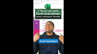 Crea Exel straordinari senza conoscere le formule  Microsoft 365 [upl. by Amethyst983]