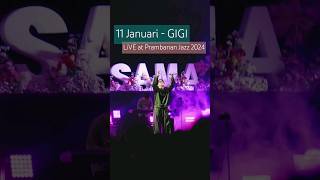 11 Januari  Gigi Live at Prambanan Jazz Festival 2024 Yogyakarta [upl. by Fowle508]