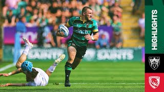 Highlights  Northampton Saints v Gloucester [upl. by Betthel]