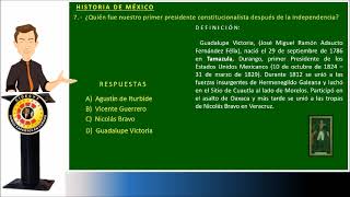 CIDECYT  GUÍA RESUELTA COMIPEMS 2022  HISTORIA DE MÉXICO [upl. by Eiramrebma388]