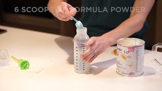 How to mix Neocate infant formula to 24 calories per ounce [upl. by Samtsirhc364]