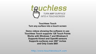 Touchless Touch  Turn Any Flat Surface into a Touch Screen [upl. by Natividad385]