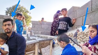 Saleh and Mahnaz family gathering the family together and repairing the house [upl. by Zeph]