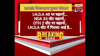 live परिणाम झारखंड विधानसभा samacharavlokanjharkhandnews [upl. by Neddy]