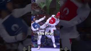 HOW TO DOUBLE ROUNDHOUSE KICK in taekwondo [upl. by Alejandro]