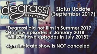 Degrassi next class season 5 will not come till July [upl. by Bodnar454]