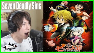 Seven deadly Sins  Seven Deadly Sins OP2 ROMIX Cover [upl. by Edmanda]