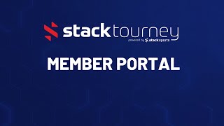 Member Portal  Help Video  Stack Tourney [upl. by Seugram]