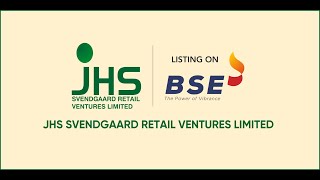 Listing Ceremony of JHS SVENDGAARD RETAIL VENTURES LIMITED [upl. by Niret]