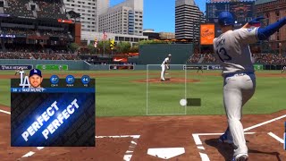 Max Muncy Two Homerun Game  MLB The Show 24 Online Rated [upl. by Ambie]