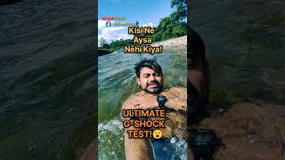 Nobody Had Done This 😮 gshock durabilitytest waterproof flipkart shorts [upl. by Ailaht]