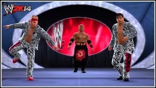 WWE 2K14  Too Cool Dancing Trio Entrance [upl. by Kaitlyn]