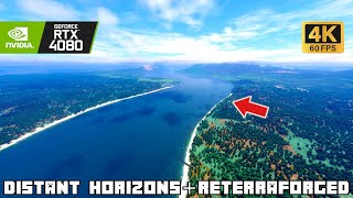 Unimaginable New Minecraft River  Exploring with Distant Horizons  ReTerraForged [upl. by Enitsirhk369]