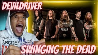 MOSH PITTTTTT DEVILDRIVER  SWINGING THE DEAD  REACTION [upl. by Ettinger]