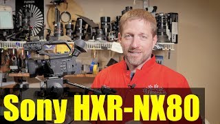 Sony HXRNX80 PXWZ90 Walkaround Video [upl. by Alyag594]