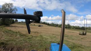 New Holland 7840 Straight Pipe Sound  Gopro [upl. by Mines92]