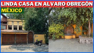 SE VENDE BONITA CASA EN ALVARO OBREGÓN EN LA CIUDAD DE MÉXICO [upl. by Ainatnas]