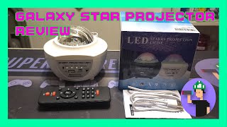 Galaxy Star Projector Bluetooth Speaker Review [upl. by Nonna998]