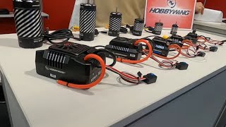 Hobbywing ESC  Motoren  SkyRC Charger  ToolkitRC  Flysky  Spielwarenmesse 2024 NEWs [upl. by Keyes225]