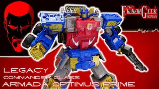 Legacy Commander ARMADA OPTIMUS PRIME EmGos Transformers Reviews N Stuff [upl. by Tutto]