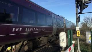 Rowston Level Crossing  Lincolnshire 28112024 [upl. by Ermeena]