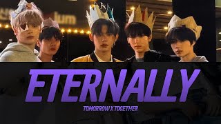 TXT Eternally Lyrics Video  KPOPWorld Music [upl. by Llerud362]