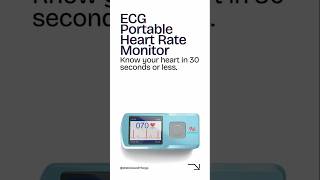 Capture Your Heart’s Health Anywhere with the ECG Portable Heart Rate Monitor  No Subscriptions [upl. by Fausta]