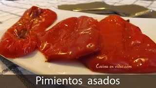 Pimientos asados al horno  Roasted Peppers TonioCocina 77 [upl. by Sharlene]