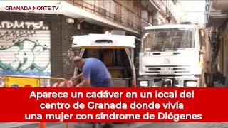 Aparece un cadáver en un local del centro de GRANADA donde vivía una mujer CON síndrome de Diógenes [upl. by Aramot]