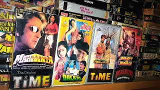 Hindi Rare vhs cassettes in good condition shantishop vhstapes vcr vcrtapes 90svhs bollywood [upl. by Nehcterg]