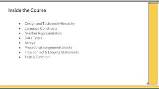 Course  Systemverilog Verification 1  L11  Welcome [upl. by Mulvihill]