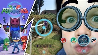 Ollie Plays PJ Masks iPad Game  quotTime To Be a Heroquot [upl. by Naugan]