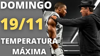 Temperatura Máxima de hoje 1911 Globo exibe filme Creed Nascido Para Lutar [upl. by Borer]