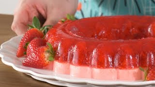 How to Make JellO Salad Like a 50s TV Mom [upl. by Leruj226]