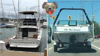 26 Clever Boat Names That Will Make You Abandon Ship [upl. by Keeley763]