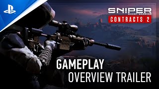 Sniper Ghost Warrior Contracts 2  Gameplay Overview Trailer  PS4 [upl. by Yaeger75]