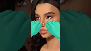 nose ring remove animation treatment ASMR animation asmr trending short [upl. by Eide]