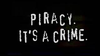 Piracy Its a Crime  old Australian AntiPiracy Advert [upl. by Mosera]