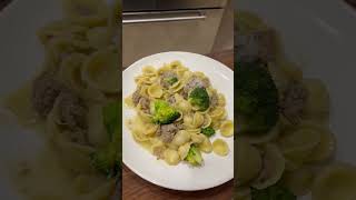 orecchiette orecchiette orecchiettepasta pasta saucepasta brocolli orecchietterecipe newyork [upl. by Ydahs]